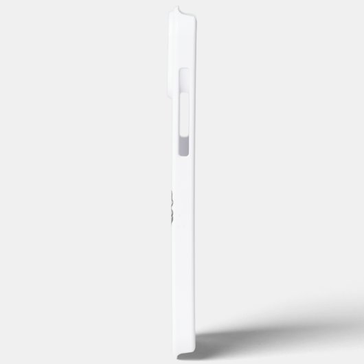 Coques Case-Mate iPhone Wolfdragon design noir et blanc (Verso / Gauche)