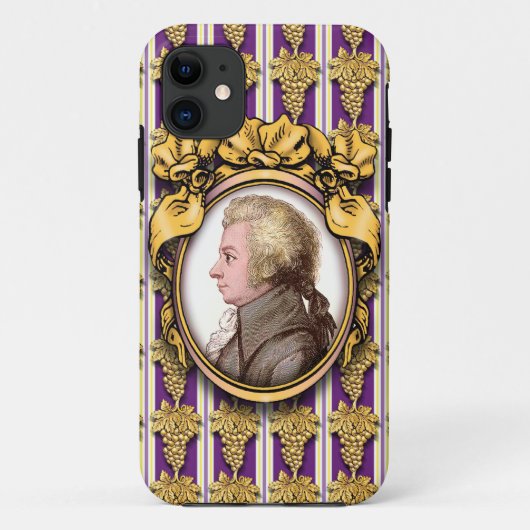 Coques Case-Mate iPhone Wolfgang Amadeus Mozart (Dos)