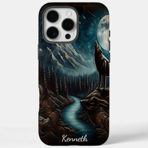 Coques iPhone 16 Pro Max Wolf's Moonlight Howl