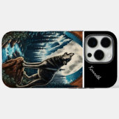 Coques Case-Mate iPhone Wolf's Moonlight Howl (Verso (horizontal))