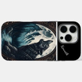 Coques Case-Mate iPhone Wolf's Moonlit Howl (Verso (horizontal))