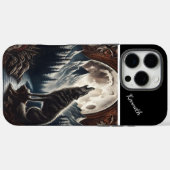 Coques Case-Mate iPhone Wolf's Moonlit Howl (Verso (horizontal))