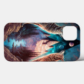 Coques Case-Mate iPhone Wolves Mountain Visionary Imaginaire Art (Verso (horizontal))