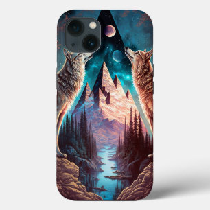 Case-Mate iPhone Case Wolves Mountain Visionary Imaginaire Art