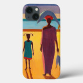 Coques Case-Mate iPhone Woman with Fish (Verso)