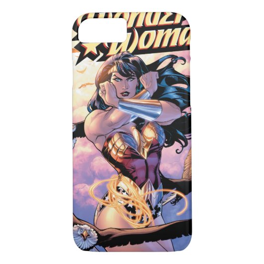 Coques Case-Mate iPhone Wonder Woman Couverture comique #1 (Dos)