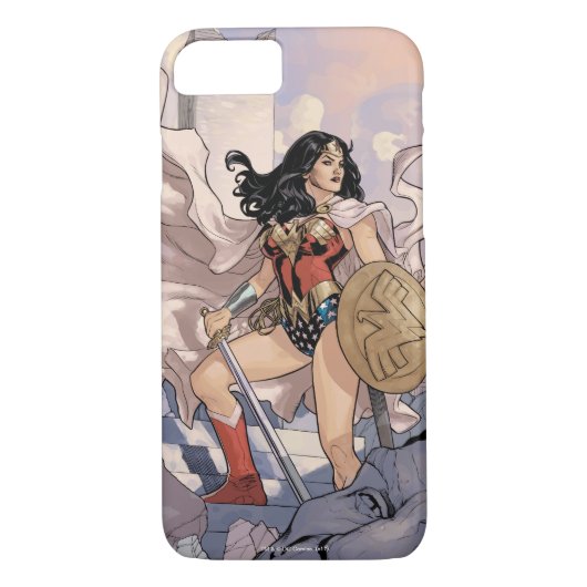 Coques Case-Mate iPhone Wonder Woman Couverture comique #13 (Dos)
