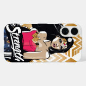 Coques Case-Mate iPhone Wonder Woman Force (Verso (horizontal))
