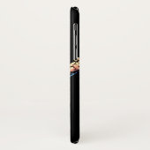 Coques Case-Mate iPhone Wonder Woman Grimpe Lasso Sur Rock (Dos/Gauche)