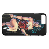 Coques Case-Mate iPhone Wonder Woman Grimpe Lasso Sur Rock (Dos (Horizontal))