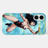 Coques Case-Mate iPhone Wonder Woman & Lasso de la vérité (Verso (horizontal))