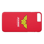 Coques Case-Mate iPhone Wonder Woman | Logo classique (Dos (Horizontal))