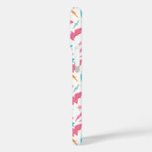 Coques Case-Mate iPhone Wonder Woman Logo Rose et Motif Éclair (Verso / Gauche)