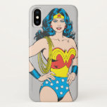 Coque Case-Mate Pour iPhone Wonder Woman | Pose Vintage avec Lasso<br><div class="desc">Wonder Woman Classic</div>