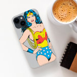 Coques Pour iPhone Wonder Woman | Pose Vintage avec Lasso<br><div class="desc">Wonder Woman Classic</div>