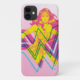 Case-Mate iPhone Case Wonder Woman Yellow Pink Comic Art Logo