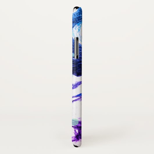 Coques Case-Mate iPhone Wonderland Fir Trees en Lune & Neige (Dos/Droite)