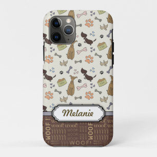 Case-Mate iPhone Case WOOF ! Amoureux des chiens - Puppies motif personn