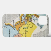 Coques Case-Mate iPhone WORLD MAP, c1300. (Verso (horizontal))