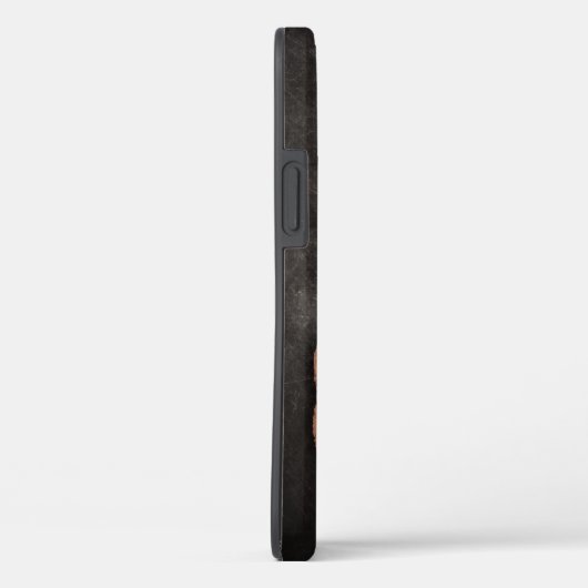 Coques Case-Mate iPhone World map leather geographical brown (Verso / Droite)