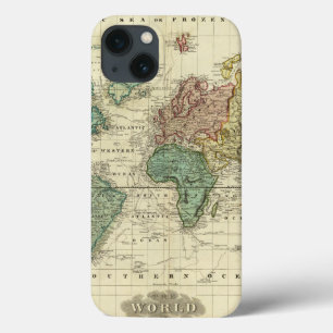 Etui iPhone Case-Mate World on Mercators Projection