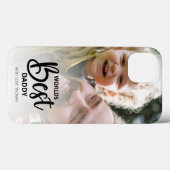 Coques Case-Mate iPhone Worlds Best Daddy Modern Photo Collage (Verso (horizontal))