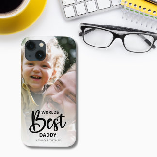 Case-Mate iPhone Case Worlds Best Daddy Modern Photo Collage