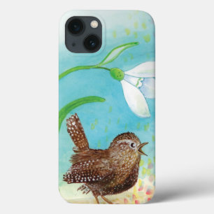 Case-Mate iPhone Case Wren Bird chante à l'aube Au printemps