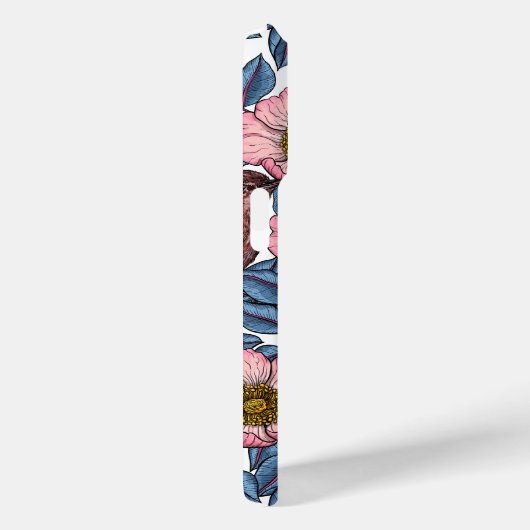 Coques Case-Mate iPhone Wrens en rose (Verso / Droite)