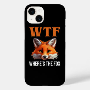 Coque Pour iPhone 14 WTF - Où est le Fox
