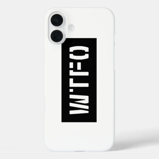 COQUES Case-Mate iPhone WTFO (Verso)