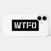 COQUES Case-Mate iPhone WTFO (Verso (horizontal))