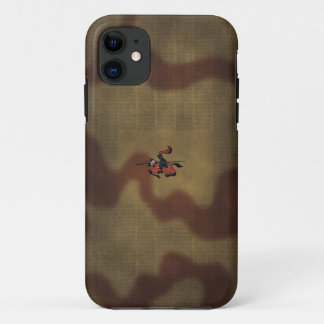 COQUE iPhone 11  WW2ドイツ軍第505重戦車大隊(ダークイエロー)