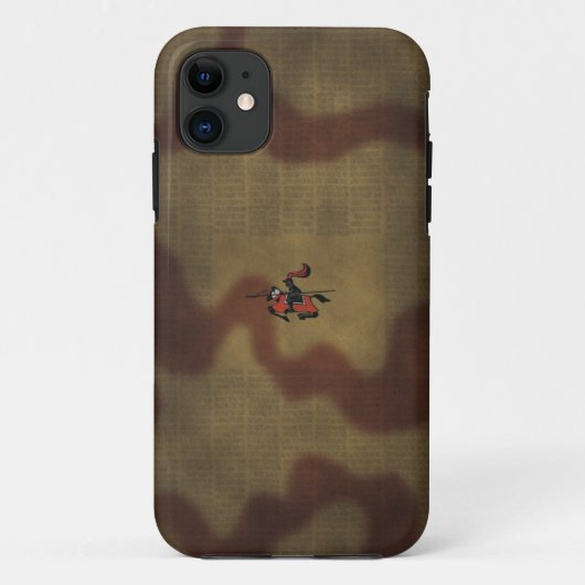COQUES Case-Mate iPhone WW2ドイツ軍第505重戦車大隊(ダークイエロー) (Dos)