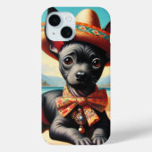 Coques Case-Mate iPhone Xoloitzcuintle vintage (Verso)