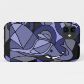 Coques Case-Mate iPhone XW- conception d'éléphant d'art abstrait (Dos (Horizontal))