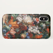 Coques Case-Mate iPhone Xzendor7 Bouquet de fleurs par Jan van Huysum (Dos (Horizontal))