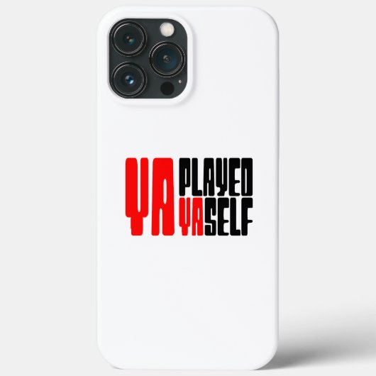 Coques Case-Mate iPhone Ya Joué Yaself (Verso)