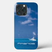 Coques Case-Mate iPhone Yachting dans le bleu (Verso)