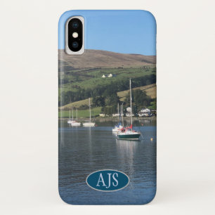 Case-Mate iPhone Case Yachts dans une baie en Ecosse.