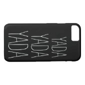 Coques Case-Mate iPhone Yada Typographie Whimsical (Dos (Horizontal))