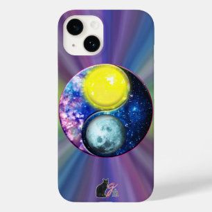 Coque Pour iPhone 14 Yang-Yin / Soleil-Lune