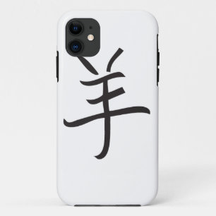 Etui iPhone Case-Mate Year of the Ram / Sheep Chinese Lettering
