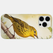Coques Case-Mate iPhone yellow bird (Verso (horizontal))