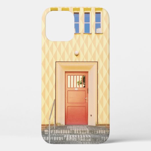 Coques Case-Mate iPhone Yellow house illustration (Verso)