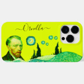 Coques Case-Mate iPhone yellow modern vincent artist lemon text editable (Verso (horizontal))