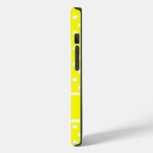 Coques Case-Mate iPhone Yellow Polka (Verso / Gauche)