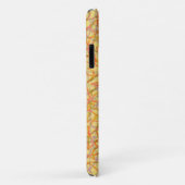 Coques Case-Mate iPhone Yellow scribbled (Dos/Droite)