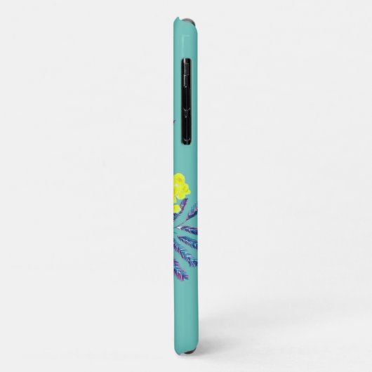 Coques Case-Mate iPhone Yellow Wattle Mimosa (Dos/Gauche)