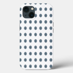 Case-Mate iPhone Case Yeux à points bleu d'Halloween